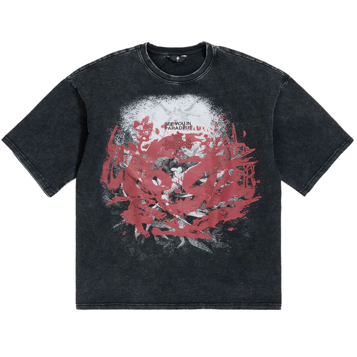 Reckoning Tee (Black Shadow)
