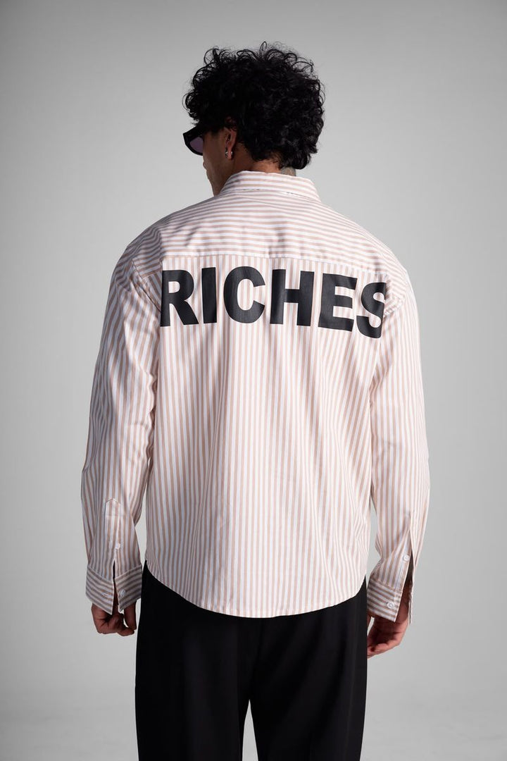 Riches Raye Shirt (Beige)