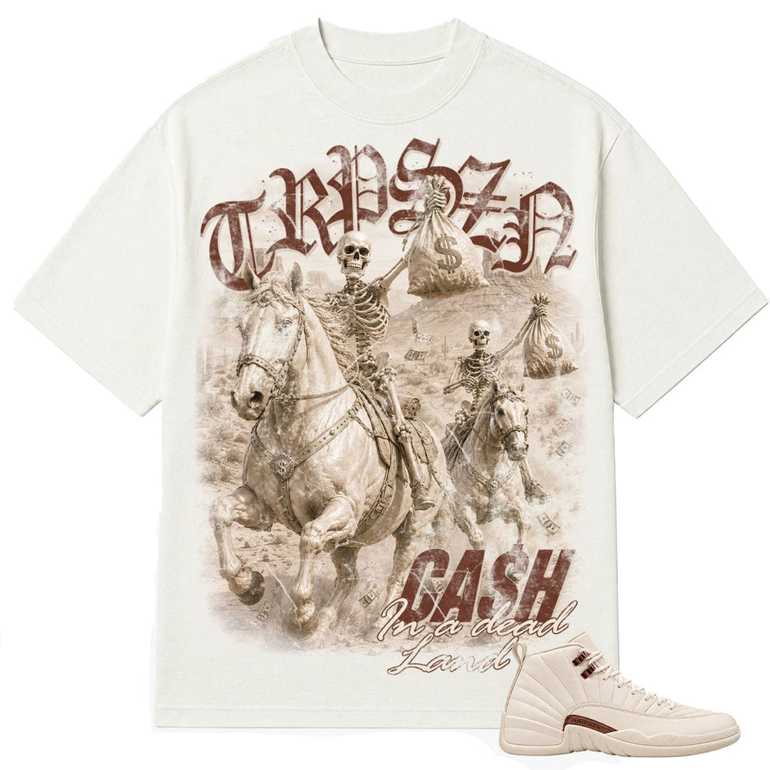 Ride for Riches Tee (Vintage White)