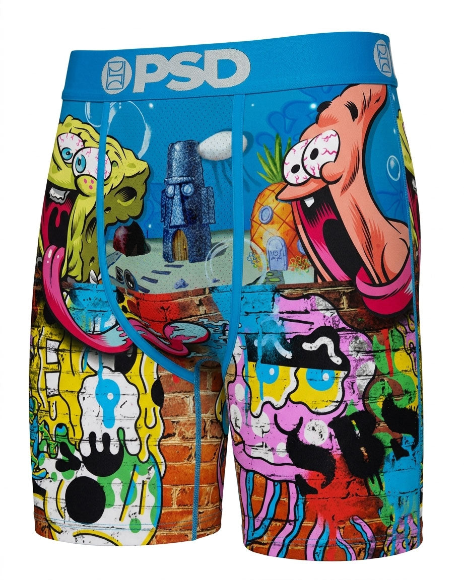 SpongeBob Brick City Boxer Briefs (Multi)