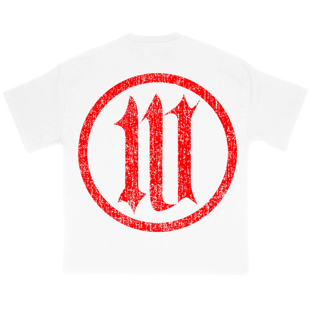 Splatter Tee (White)