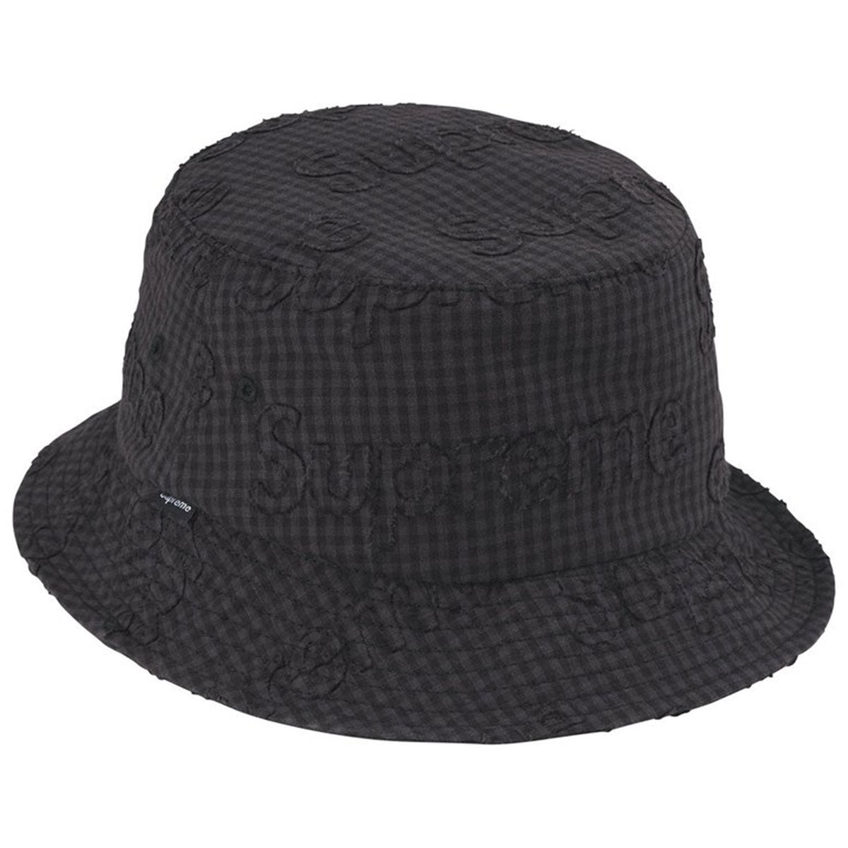 Monogram Gingham Crusher Hat (Black) | Supreme – Urban Street Wear