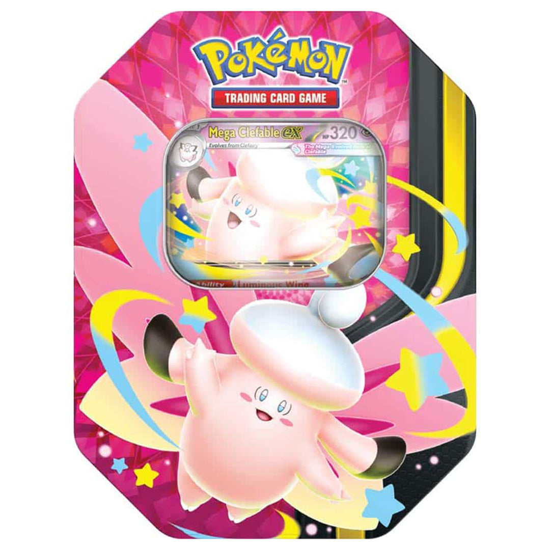 Pokémon Trading Card Game: Mega Clefable ex Tin (Sealed)