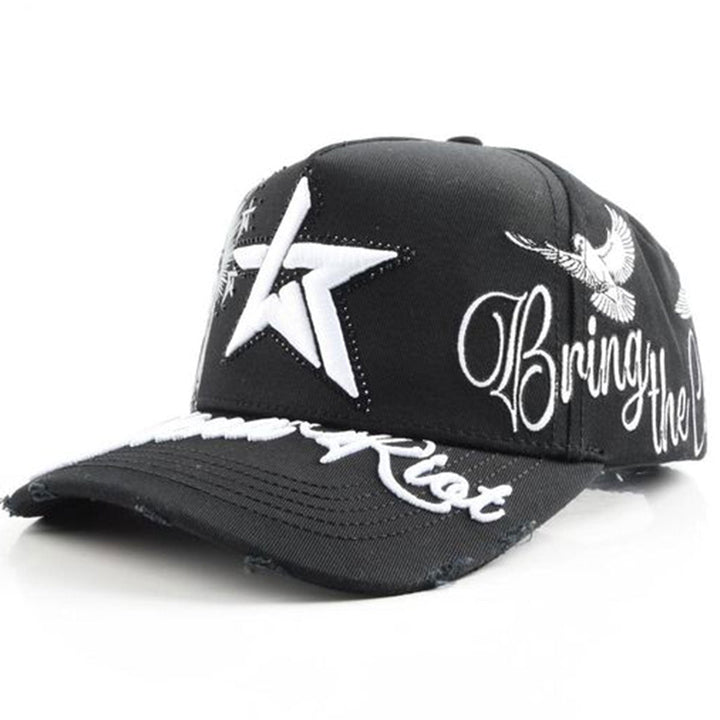 Virgin Mary Snapback Hat (Black)