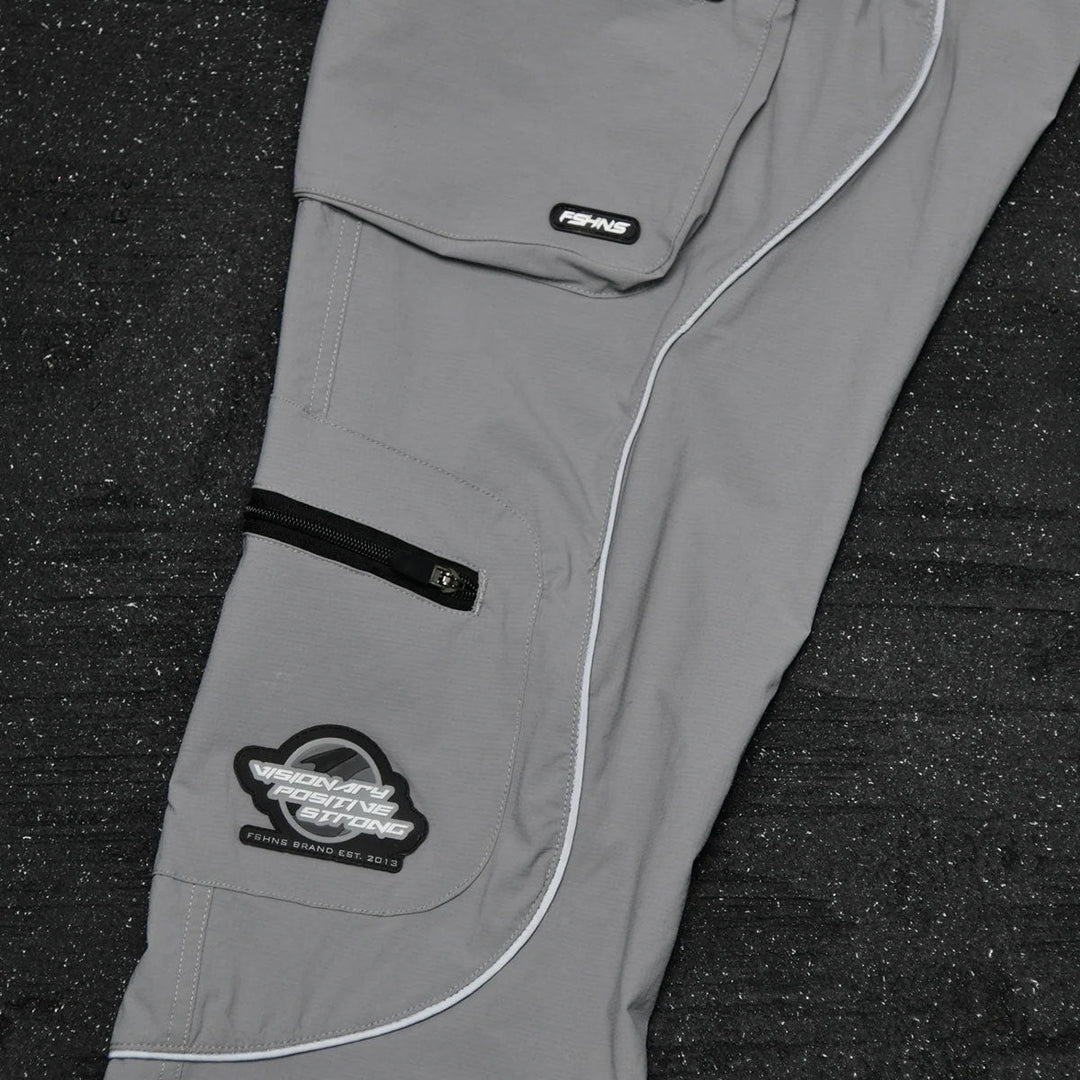 Baggy Vortex Reflective Pants (Grey)