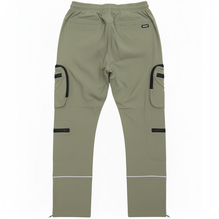 Baggy Vortex Reflective Pants (Olive)
