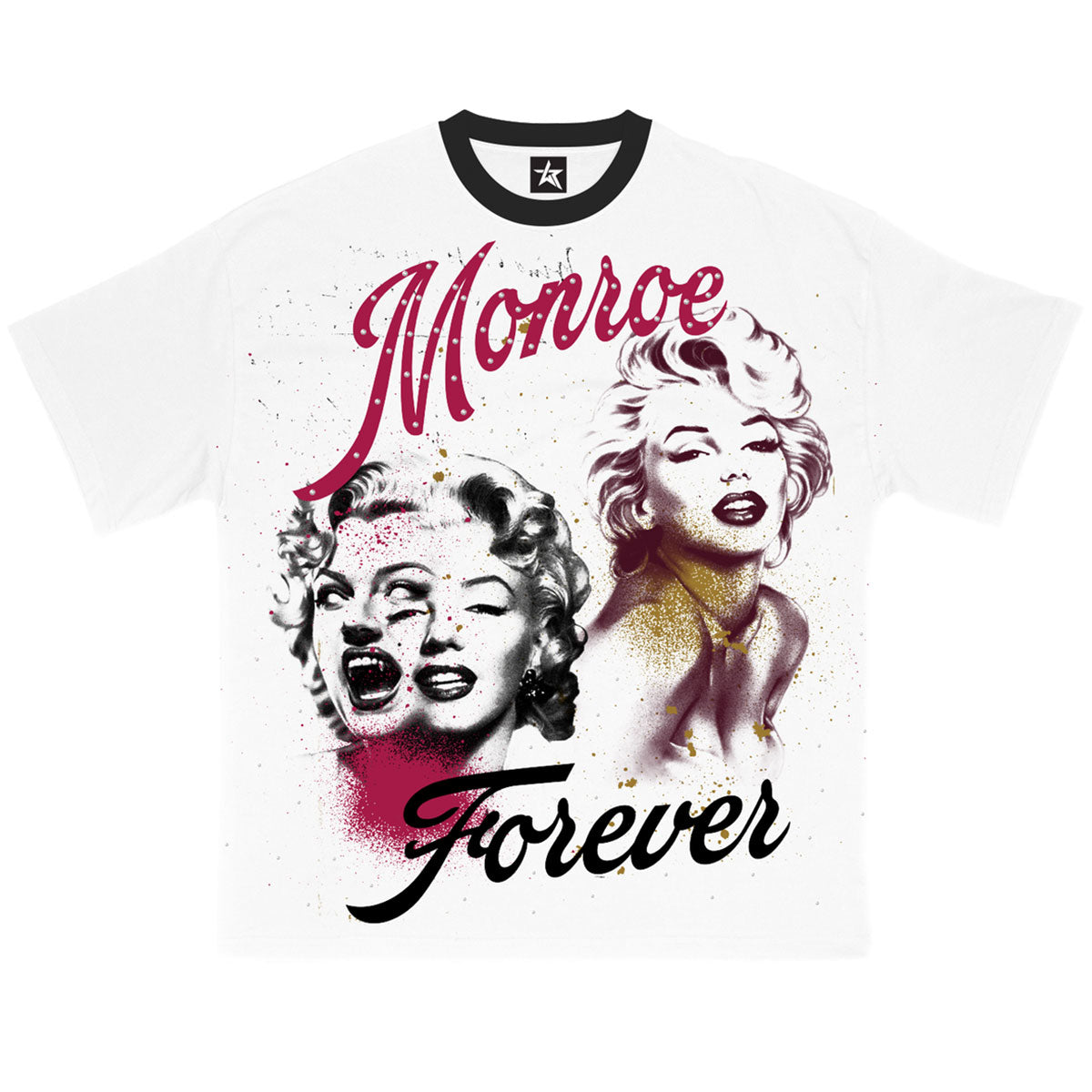 Monroe Forever Tee (White) | WKND RIOT – Urban Street Wear Plaza
