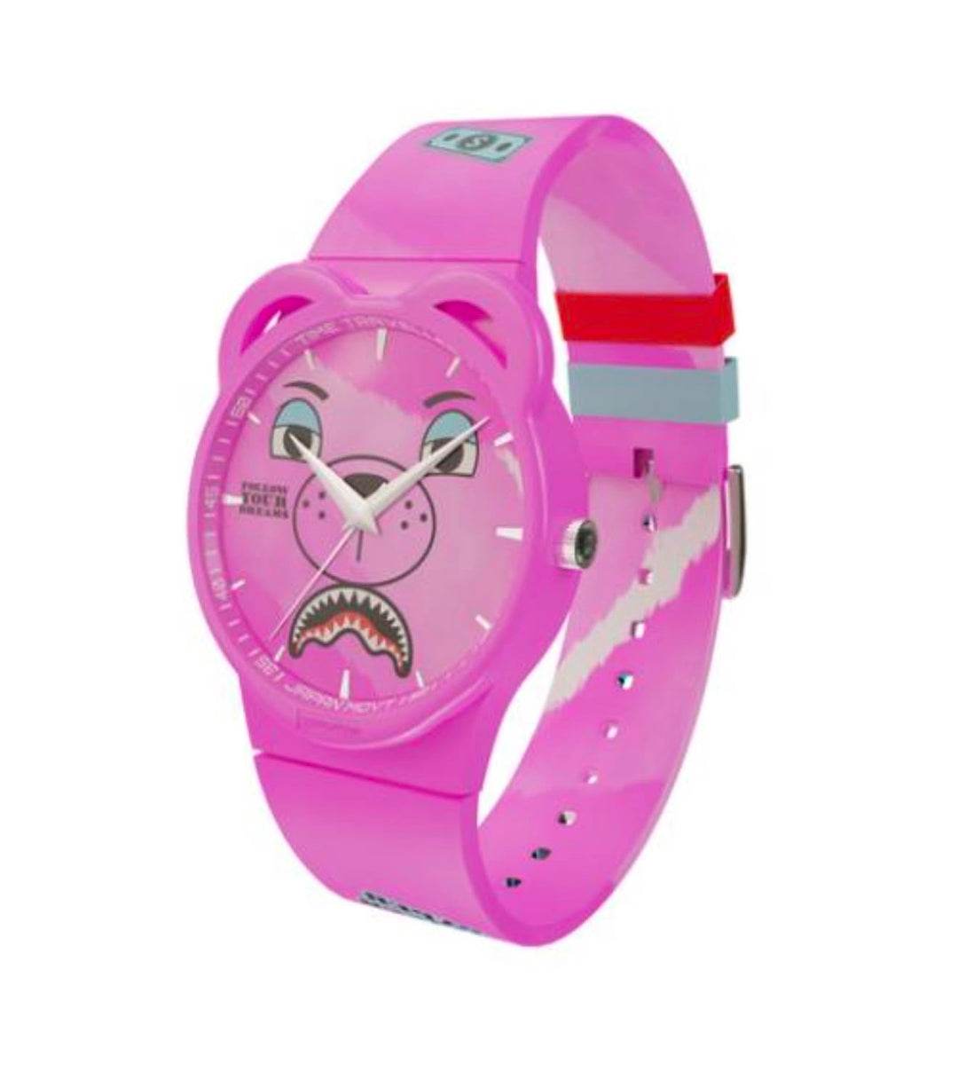 Pink Bear Watch Set
