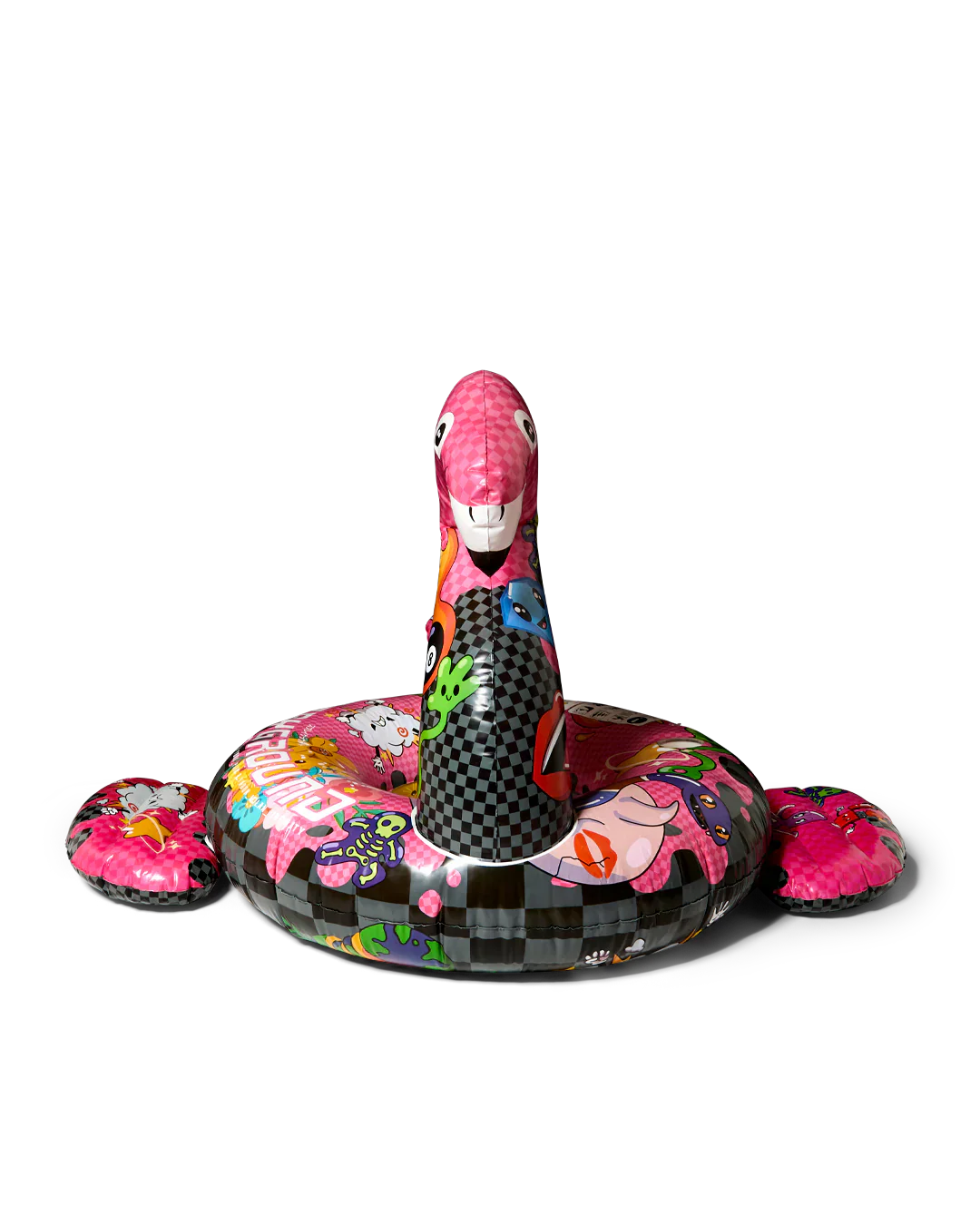 Flamingo WTF Skull Floaty