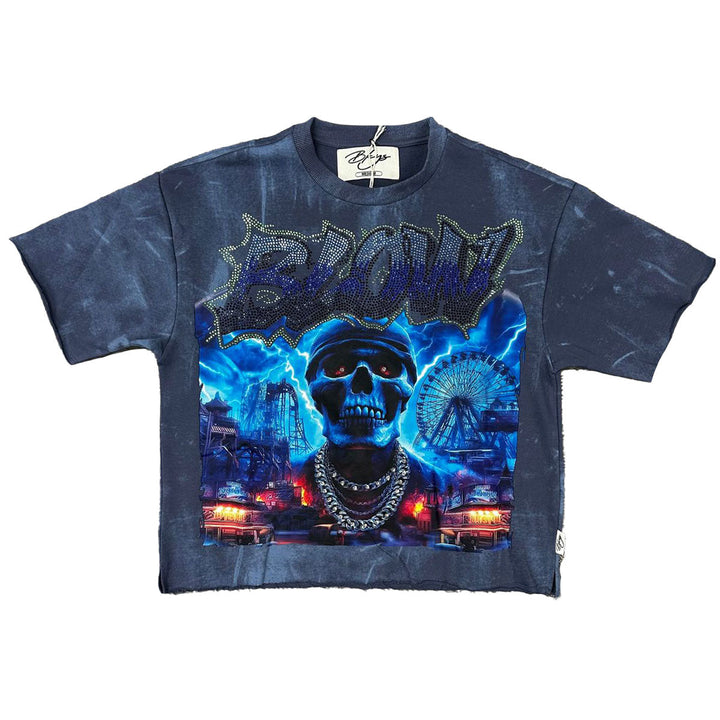 Blow Cropped Tee (Night)