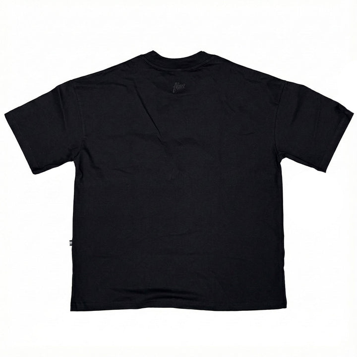 Silicone Logo Oversize Tee (Black)