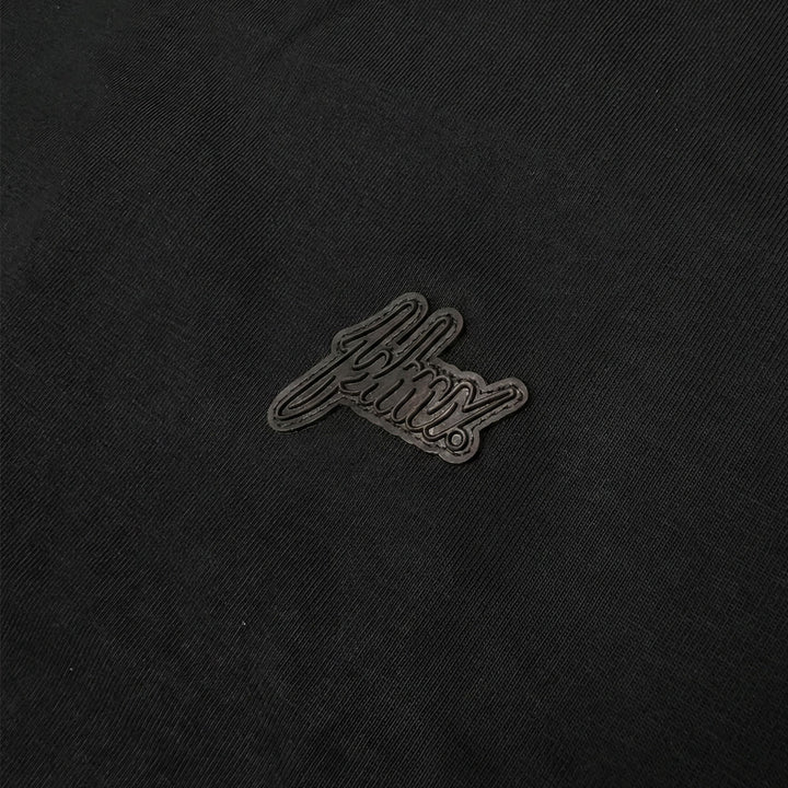 Silicone Logo Oversize Tee (Black)