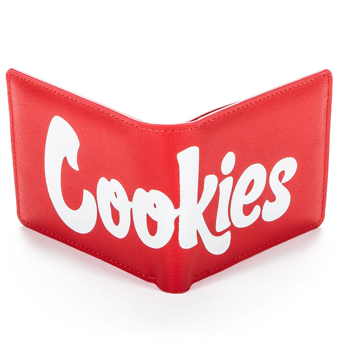 Textured Faux Leather Wallet (Red) | Cookies Clothing