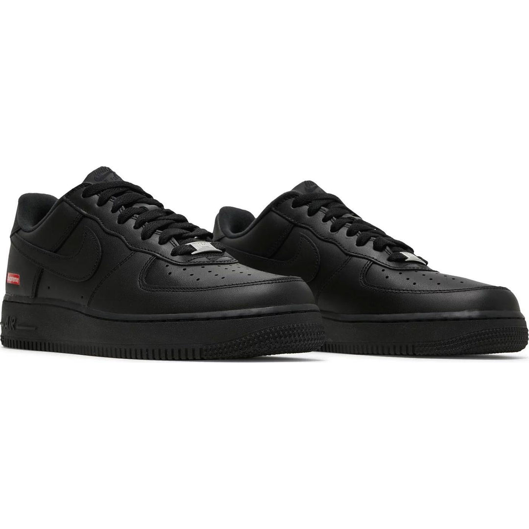 Supreme x Air Force 1 Low 'Box Logo - Black' New | Nike