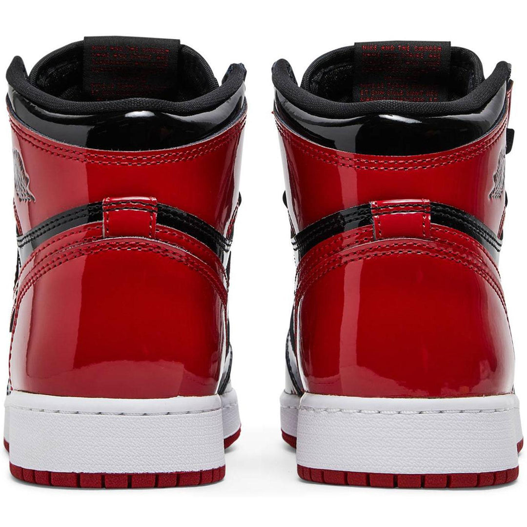 Air Jordan 1 Retro High OG GS 'Patent Bred' Rear | 575441 063