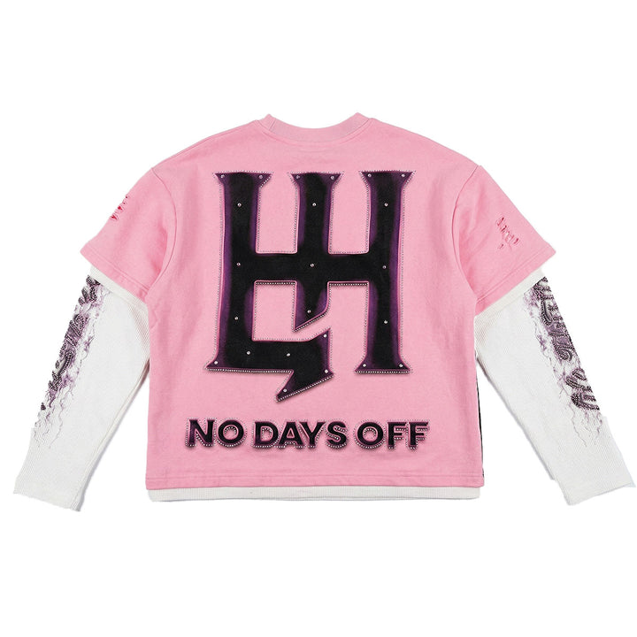 Blind Long Sleeve Tee (Pink)