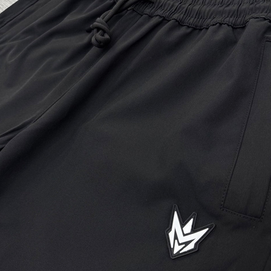 Mind Over Limits Shorts (Black / White)