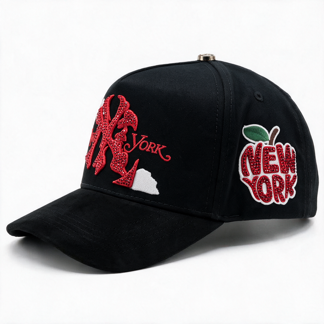 NY Apple Hat (Black)