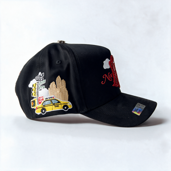 NY Apple Hat (Black)