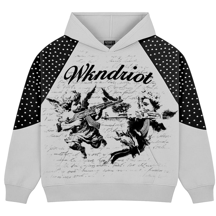 Brothers Keeper Rhinestone Hoodie (Black)